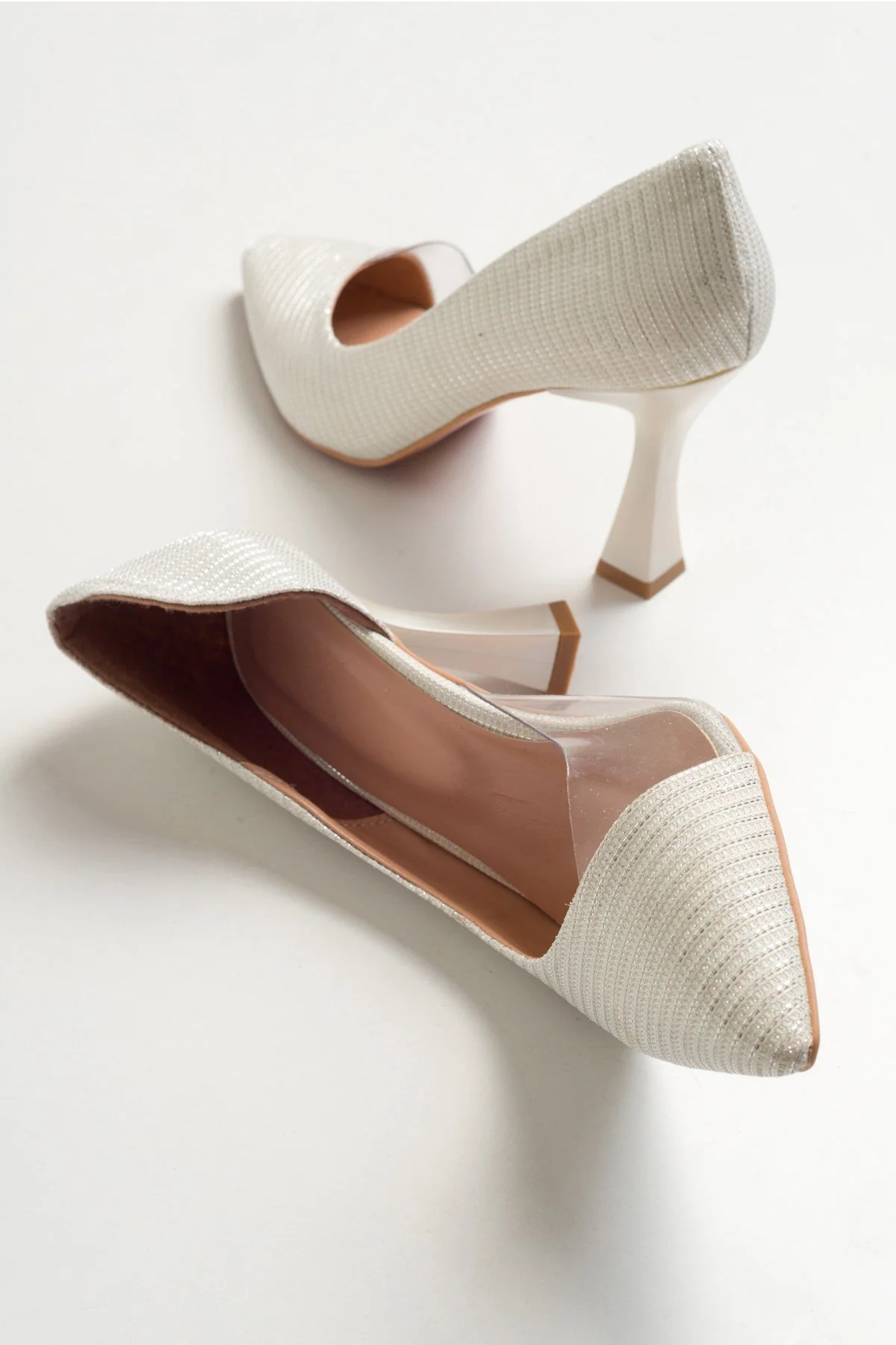 Ursula - Pearl Glitter Heeled Shoe (Women) - Image 3