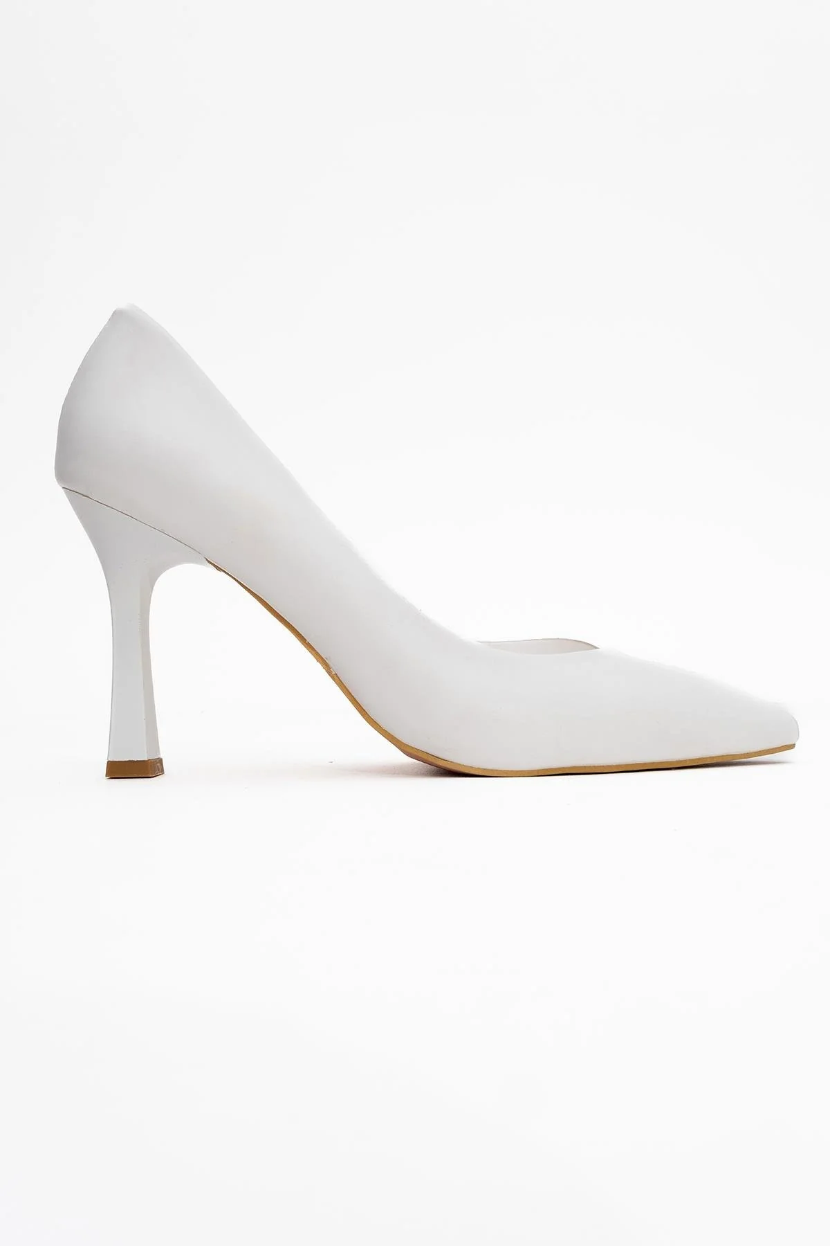 Ursula - White Heeled Shoe (Women) - Image 6