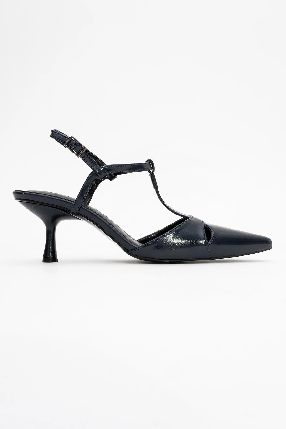 Abelia - Navy Stiletto Pump (Women) - Image 6