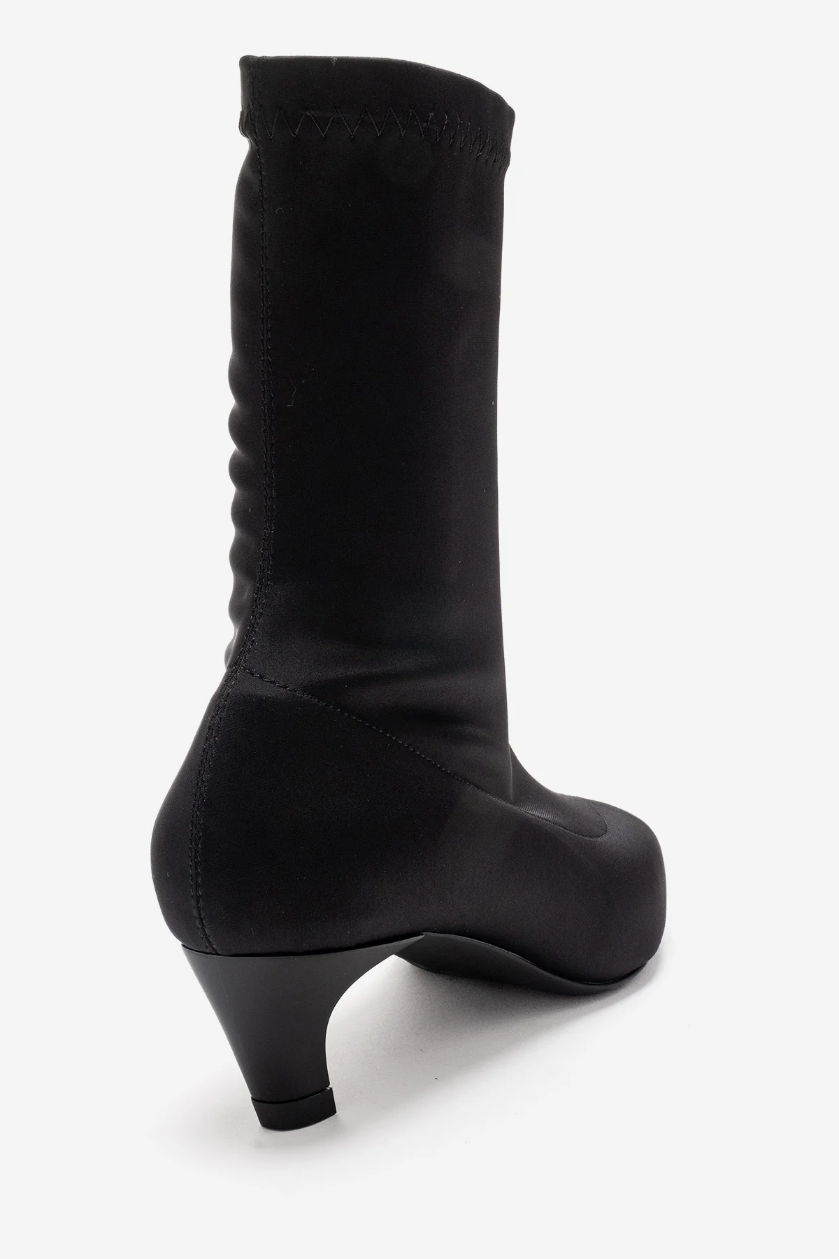 ALORA - Black Scuba Ankle Boot (Women) - Image 5