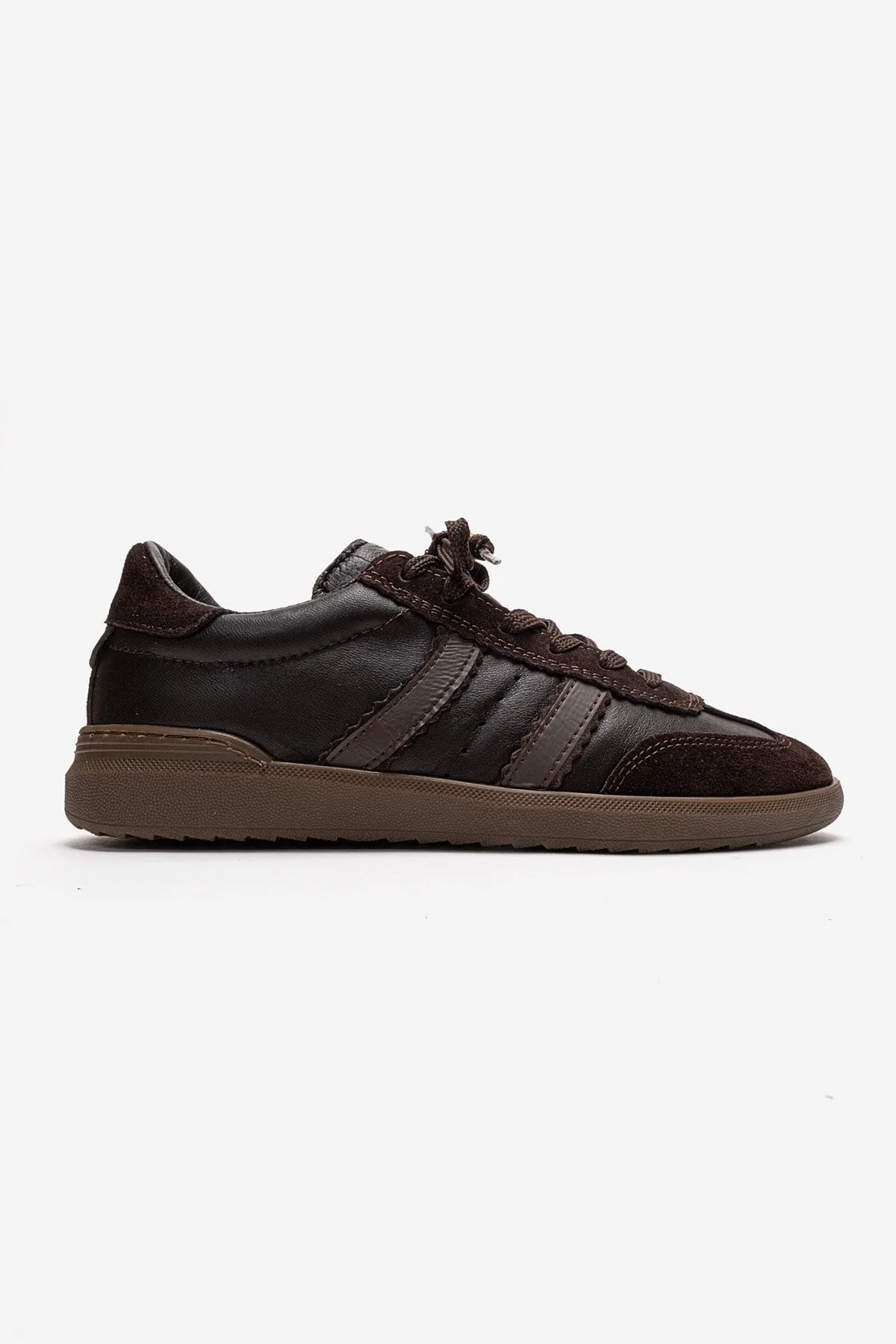 ARDIX - Brown Genuine Leather Sneaker (Women) - Image 4