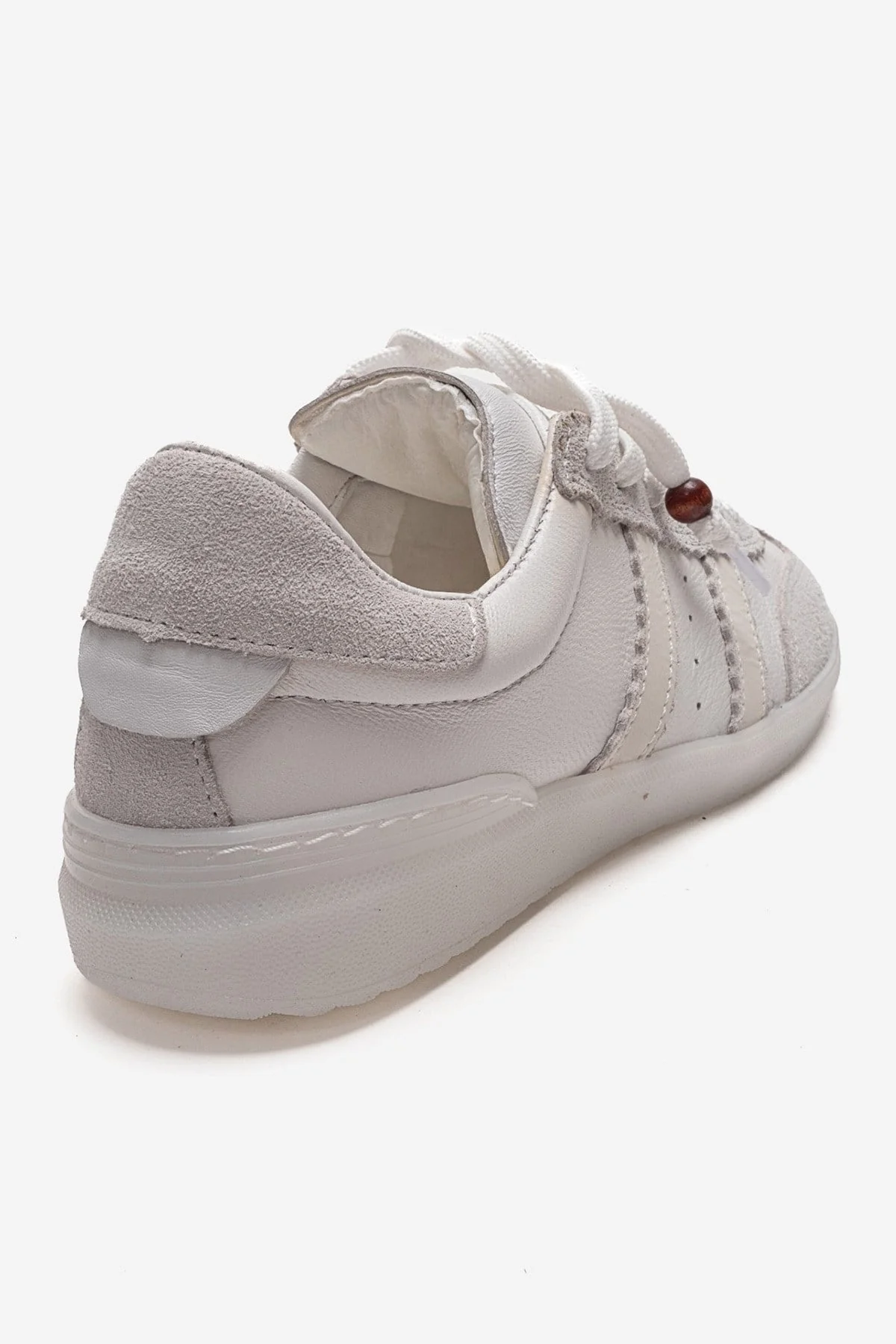 ARDIX - White Genuine Leather Sneaker (Women) - Image 4