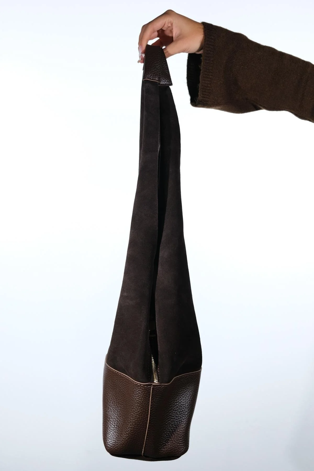 AVOS - Brown Genuine Leather Shoulder Bag (Women) - Image 6