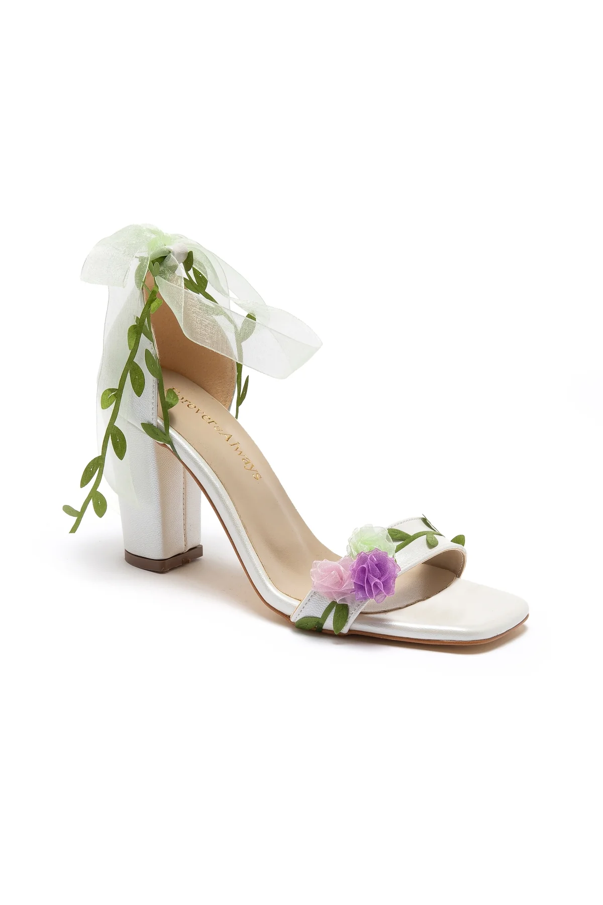 Blosse Floral Detail Bridal Shoes - Image 2