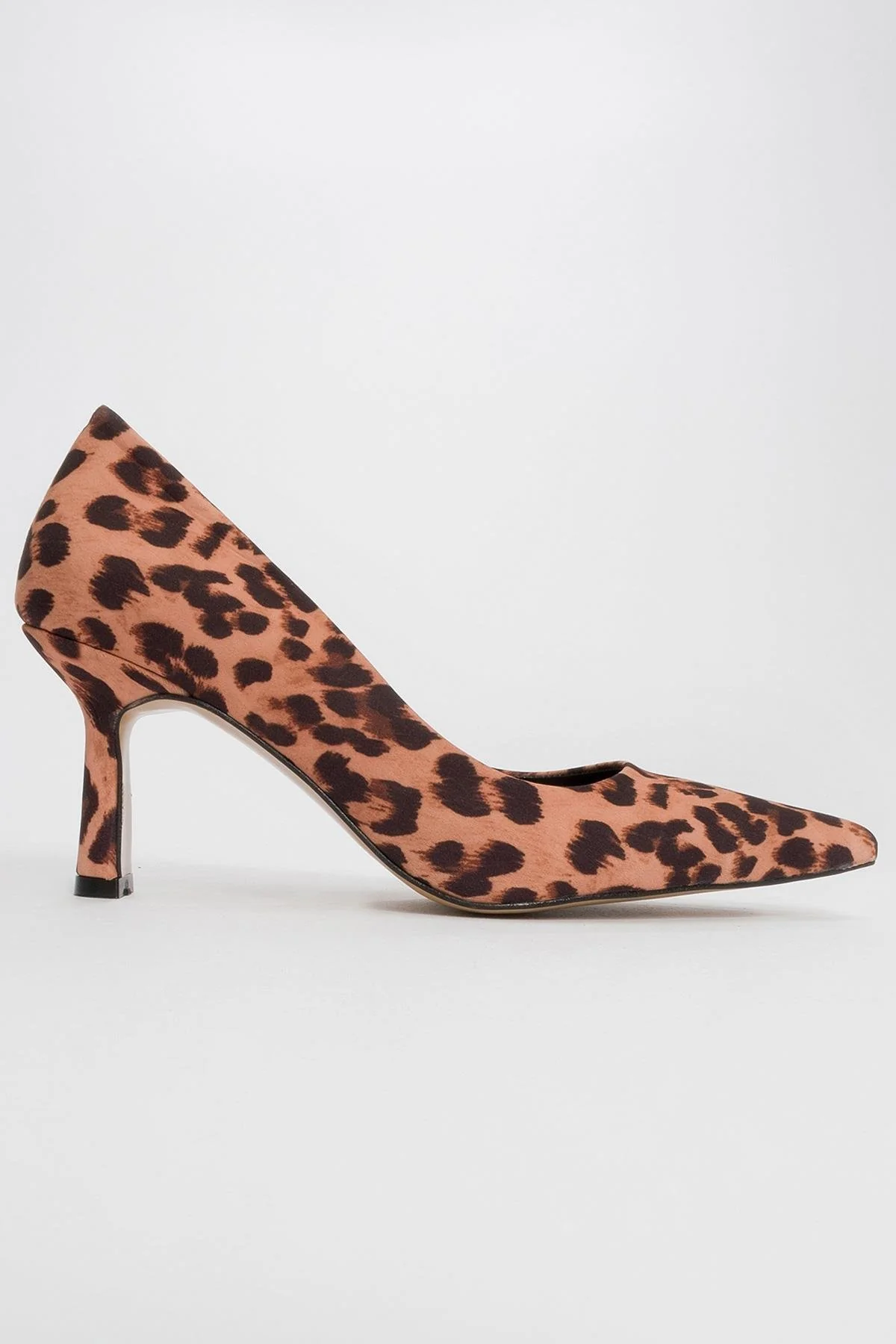 Calse - Black And Yellow Patterned Heeled Shoe (Women) - Image 4