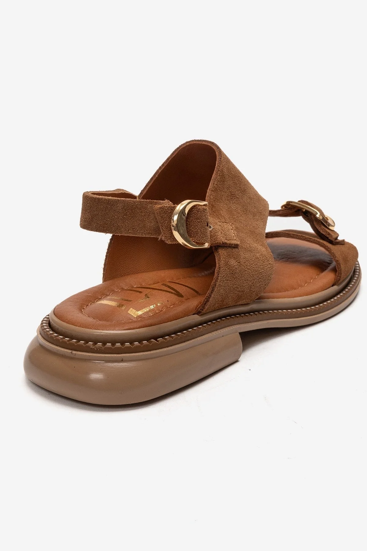 CRUEL - Camel Genuine Leather Sandal (Women) - Image 5