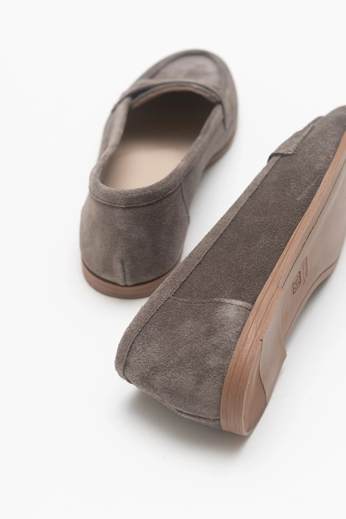 Dorothy - Dark Brown Suede Leather Loafers - Image 3