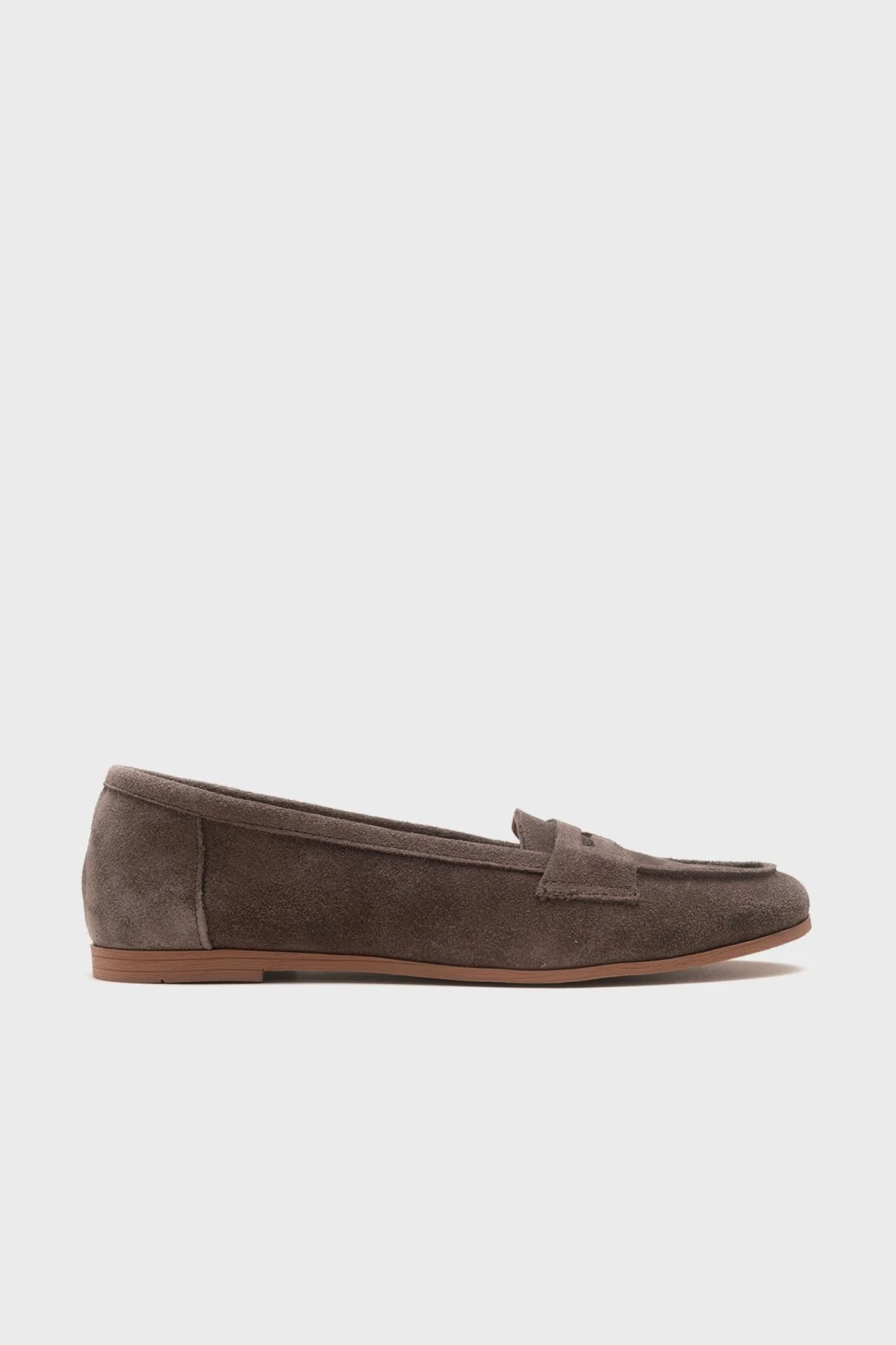 Dorothy - Dark Brown Suede Leather Loafers - Image 6