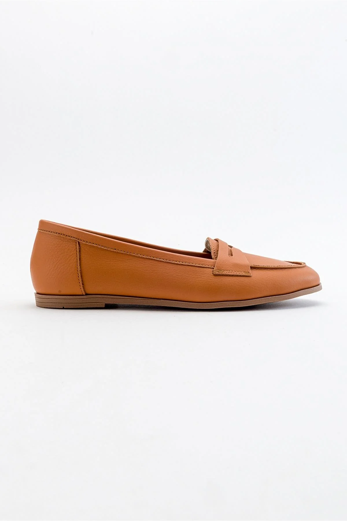 Dorothy - Orange Leather Loafers - Image 6