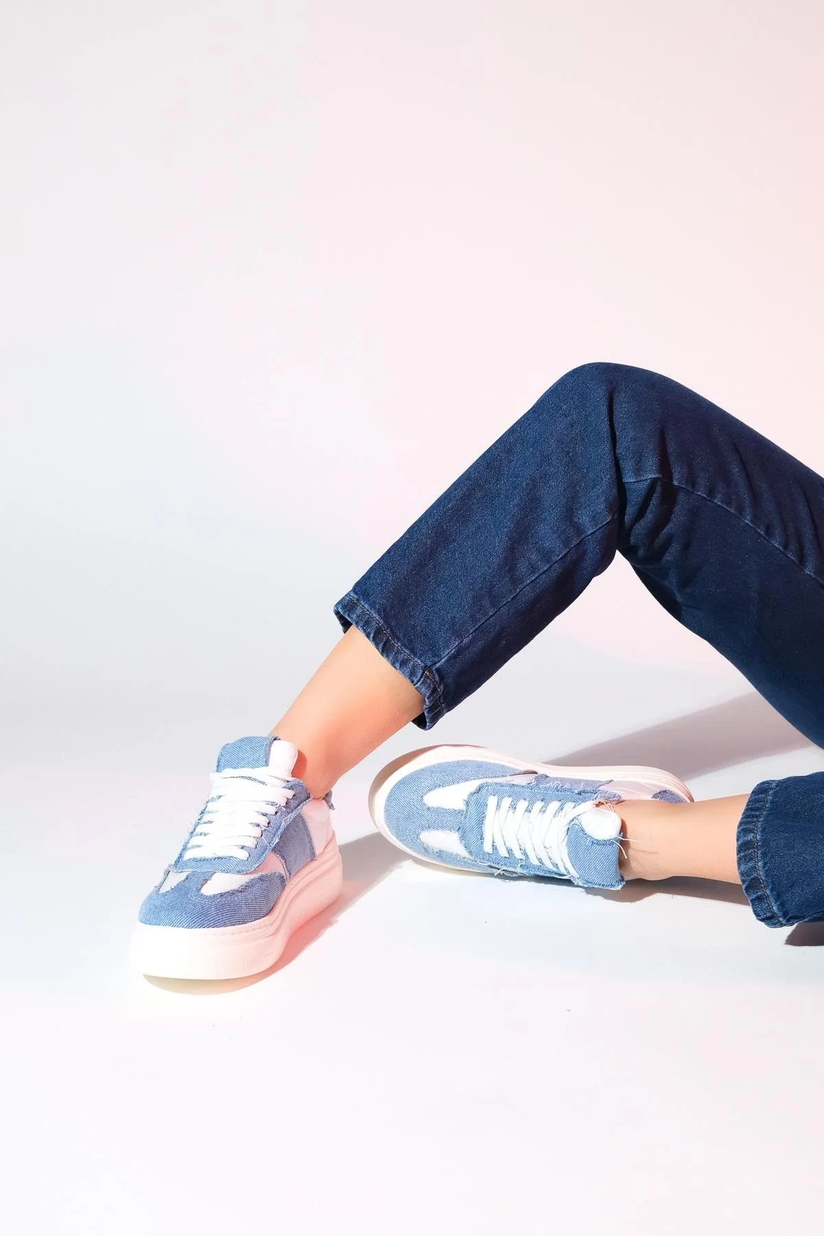 Jose - Blue Denim Sport Sneaker (Women) - Image 3