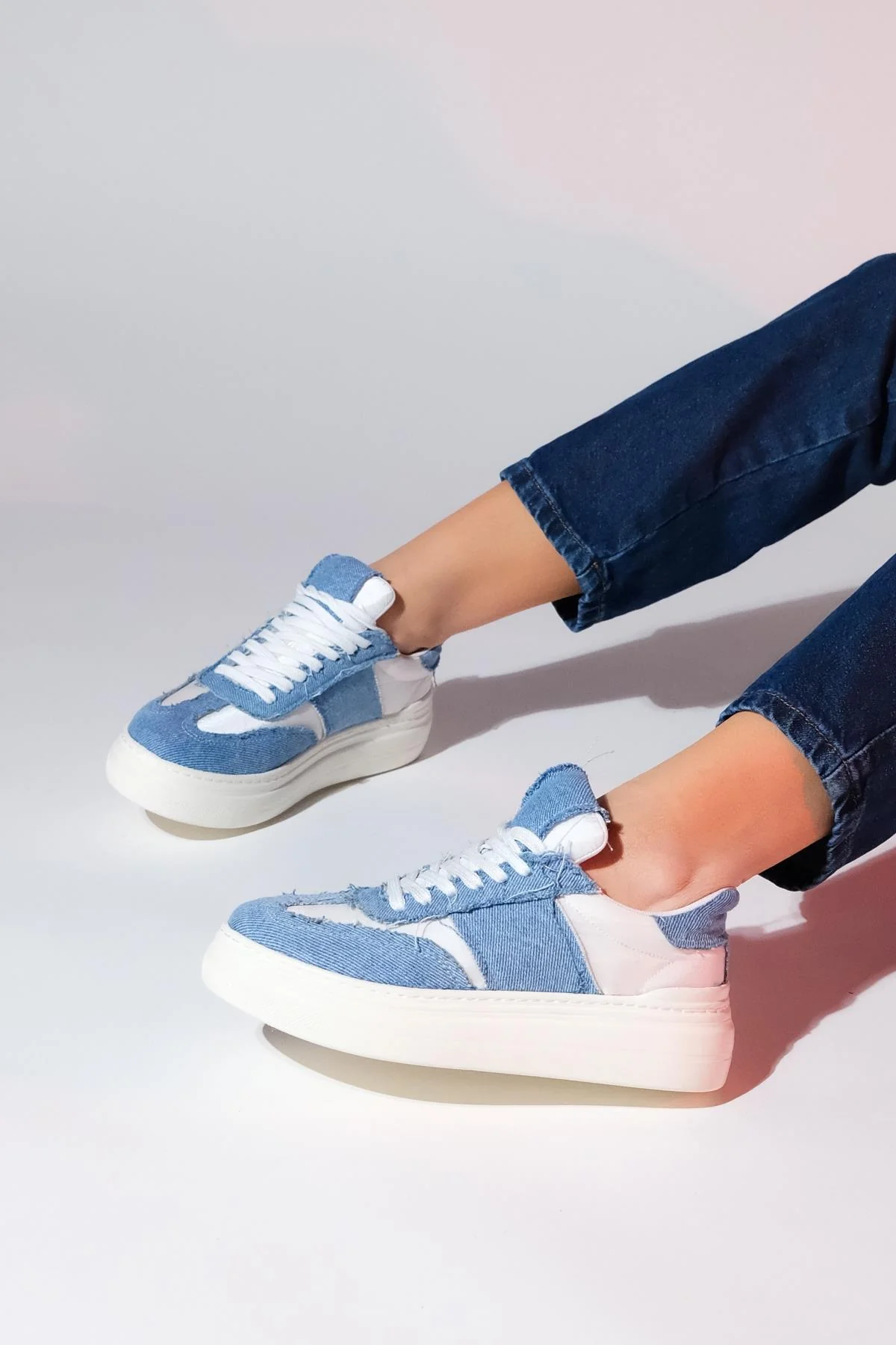 Jose - Blue Denim Sport Sneaker (Women) - Image 5