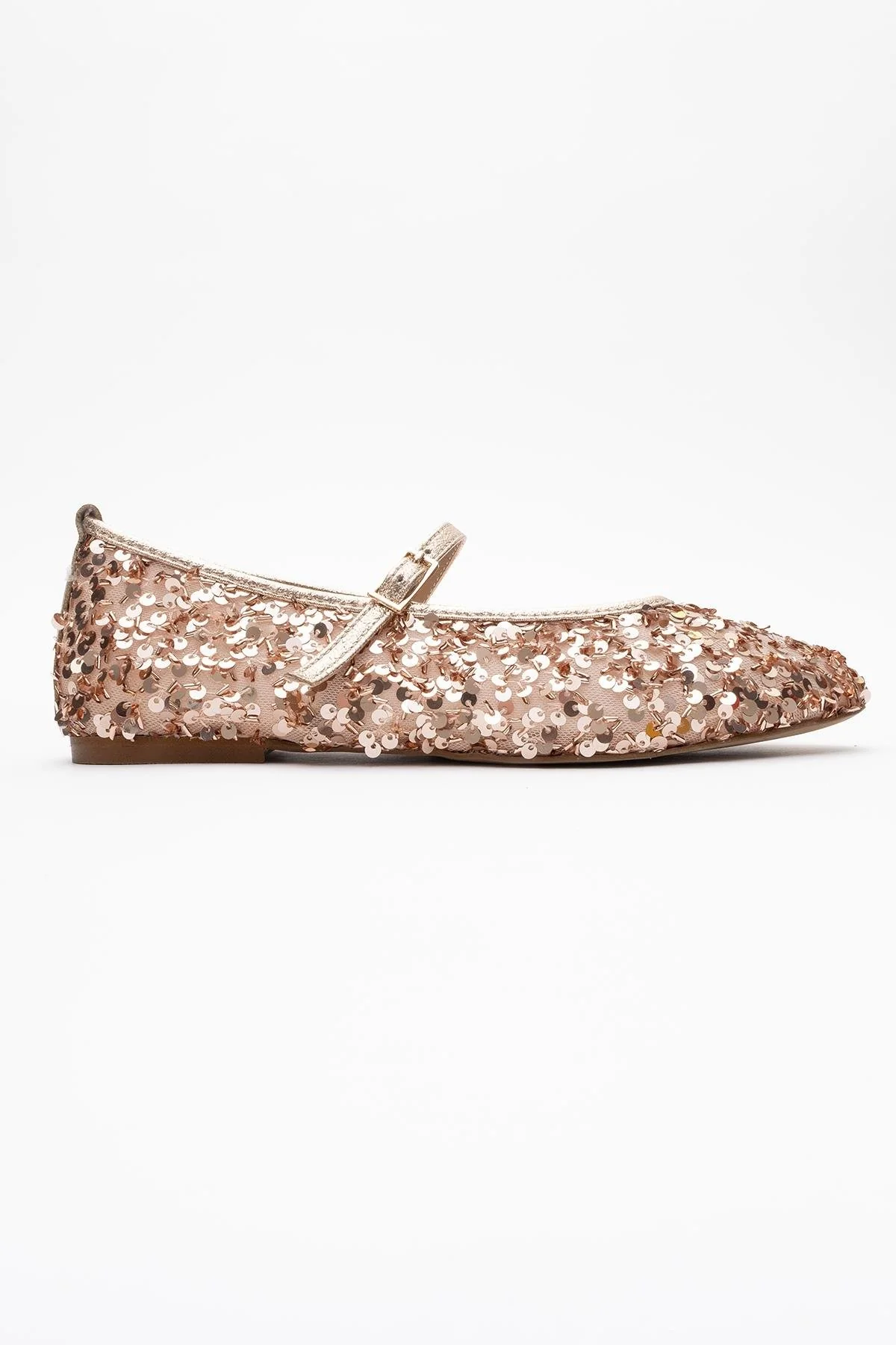 Lush - Rose Sequin Single-Band Ballet Flat (Women) - Image 6