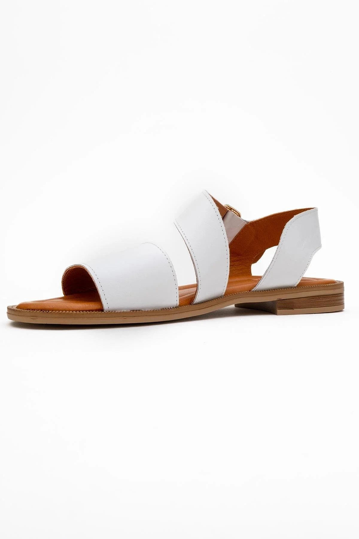 Majesty White Leather Sandal (Women) - Image 4
