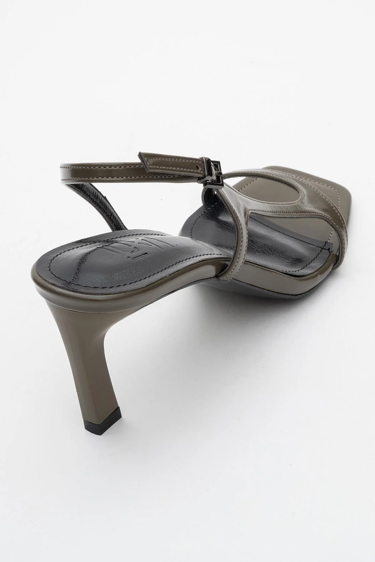 Melby - Khaki Heeled Shoe (Women) - Image 5