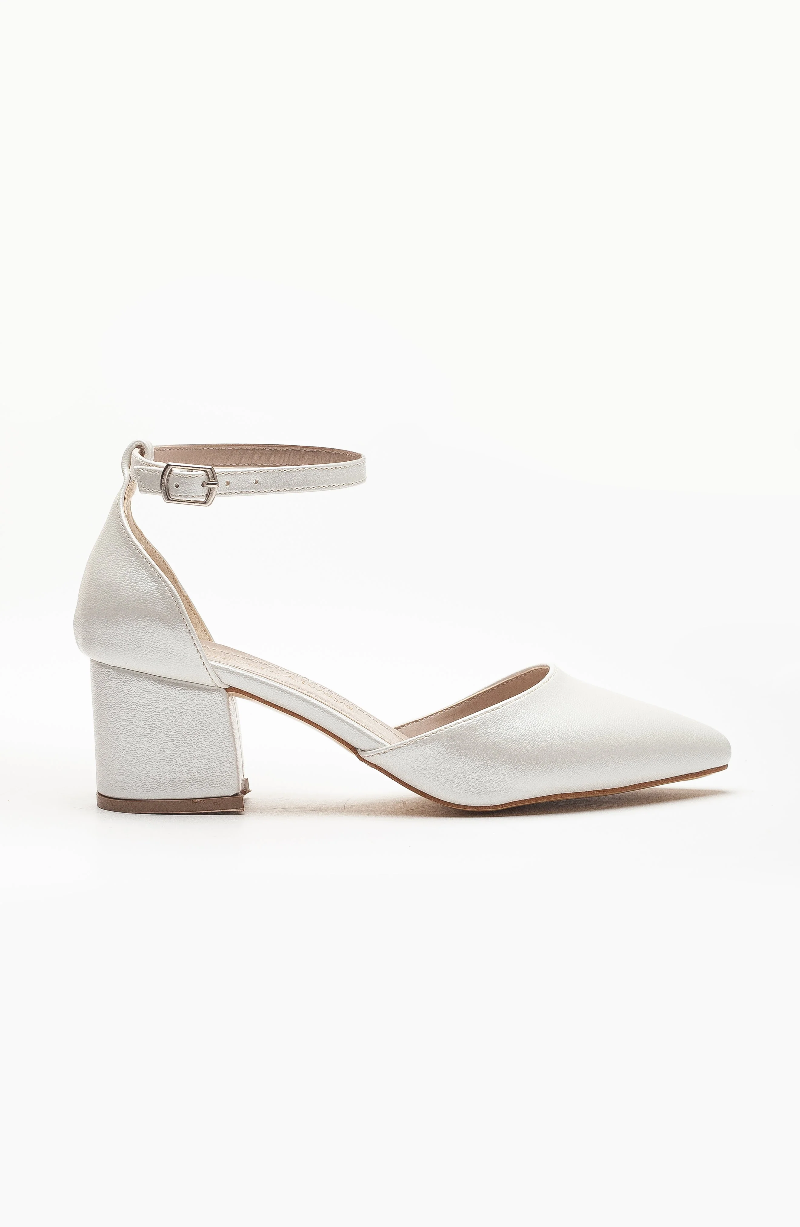 Miranda - Ivory Pumps with Pearls - Image 9