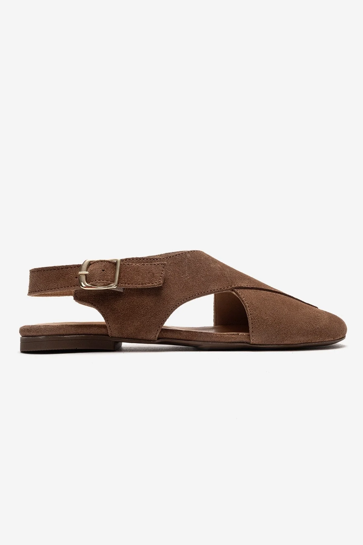 Monaro - Taupe Genuine Leather Sandal (Women) - Image 4