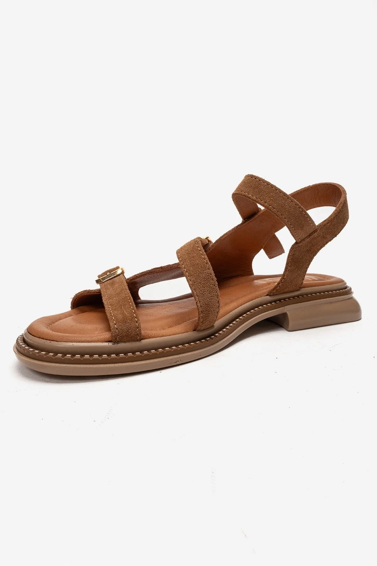 MOREZ - Camel Genuine Leather Sandal (Women) - Image 6