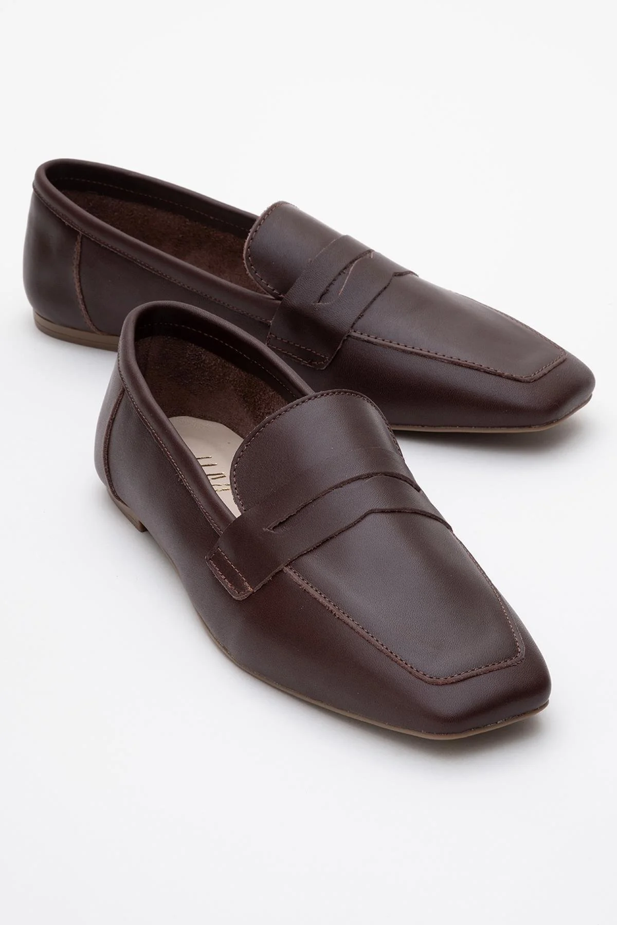 Morne - Dark Brown Leather Loafers (Women)