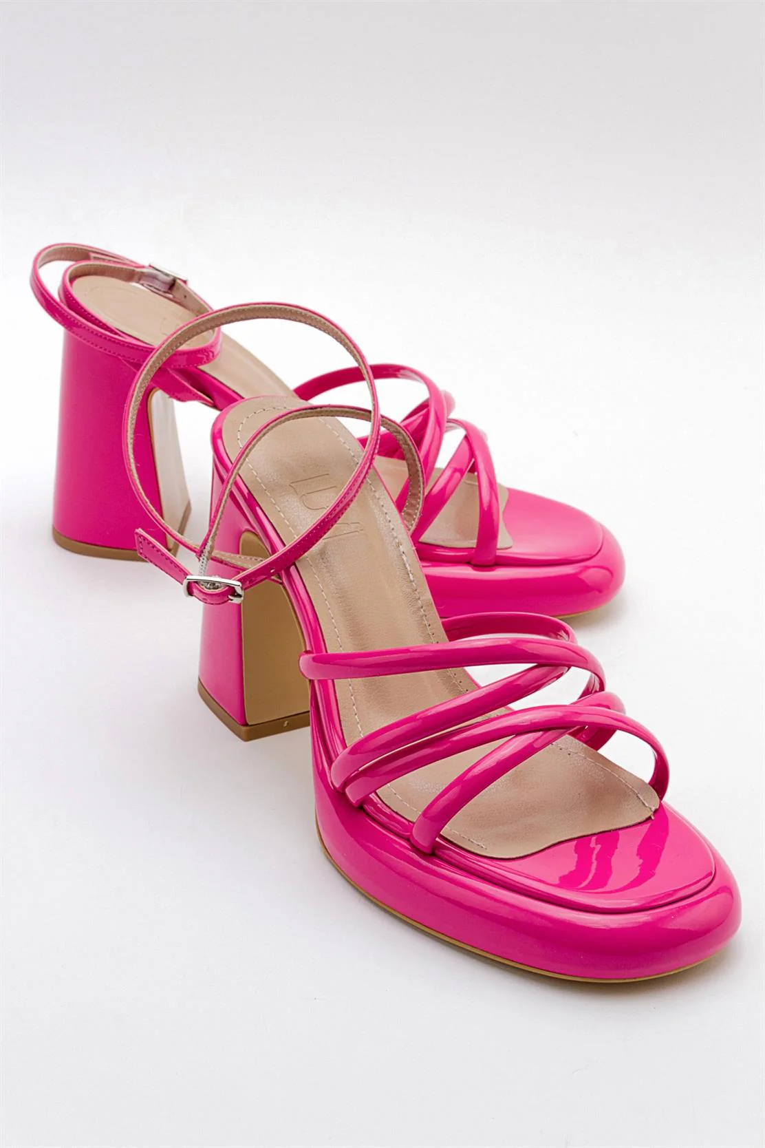 Oppe - Fuchsia Patent Platform High-Heel Shoe (Women)