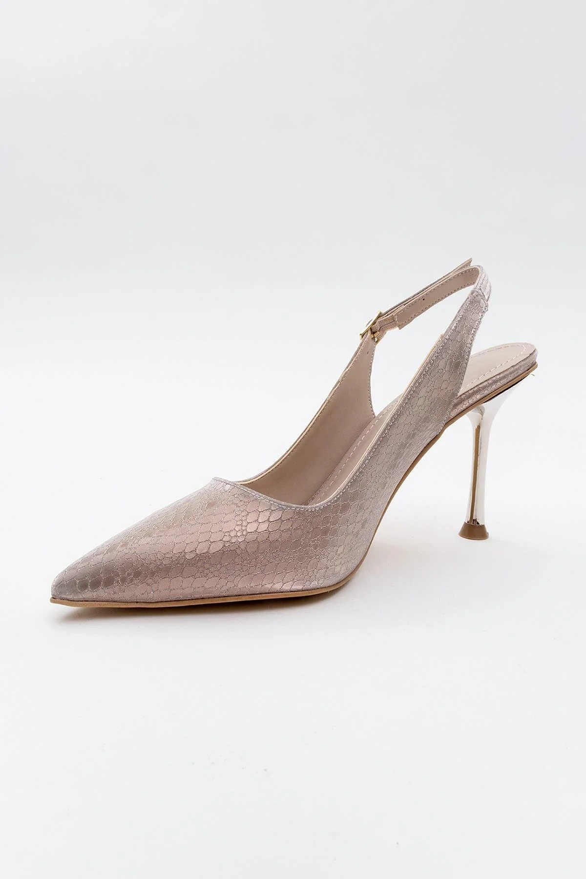 Orfo - Rose Patterned High Heel Shoe (Women) - Image 3