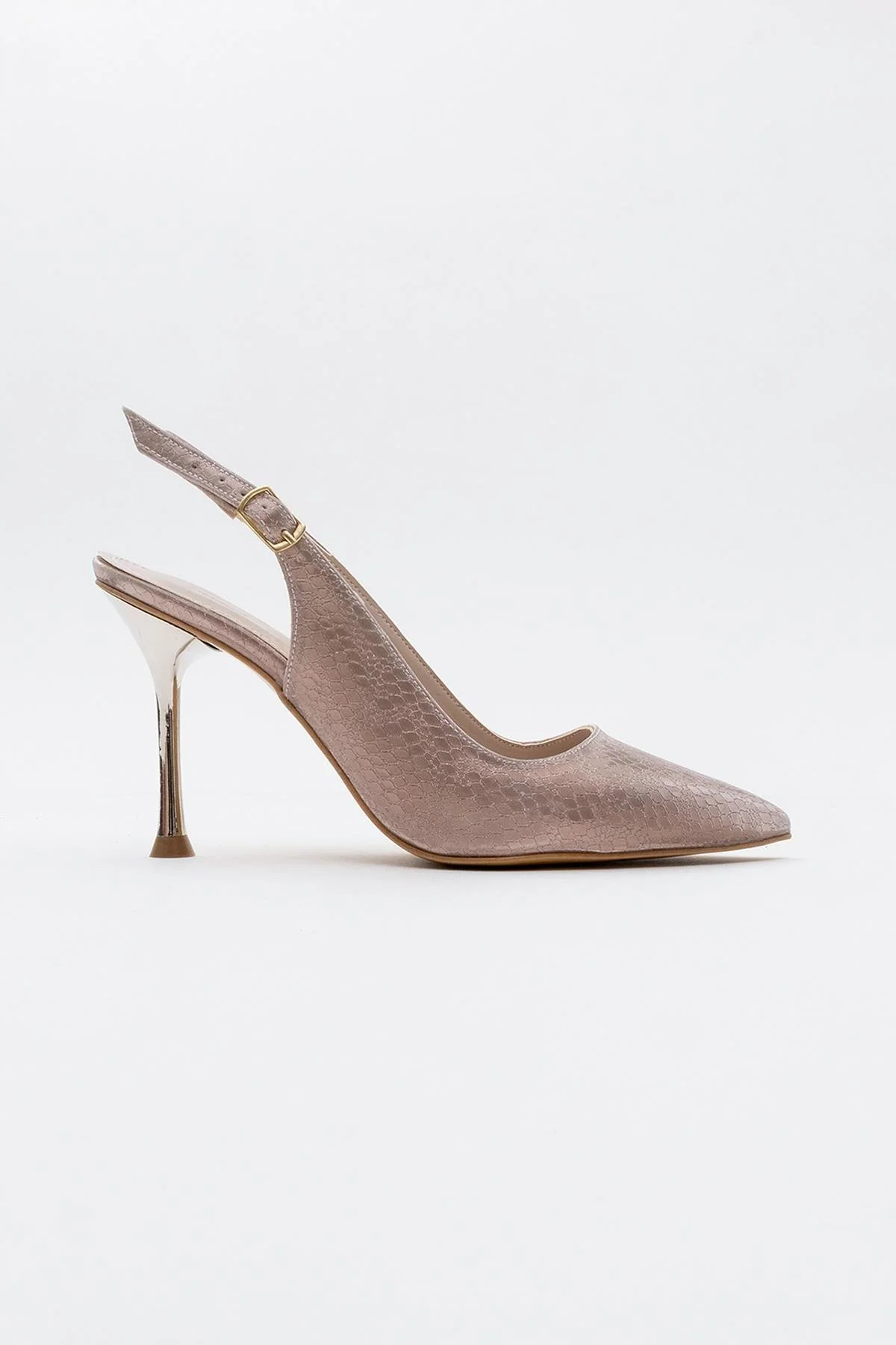 Orfo - Rose Patterned High Heel Shoe (Women) - Image 5