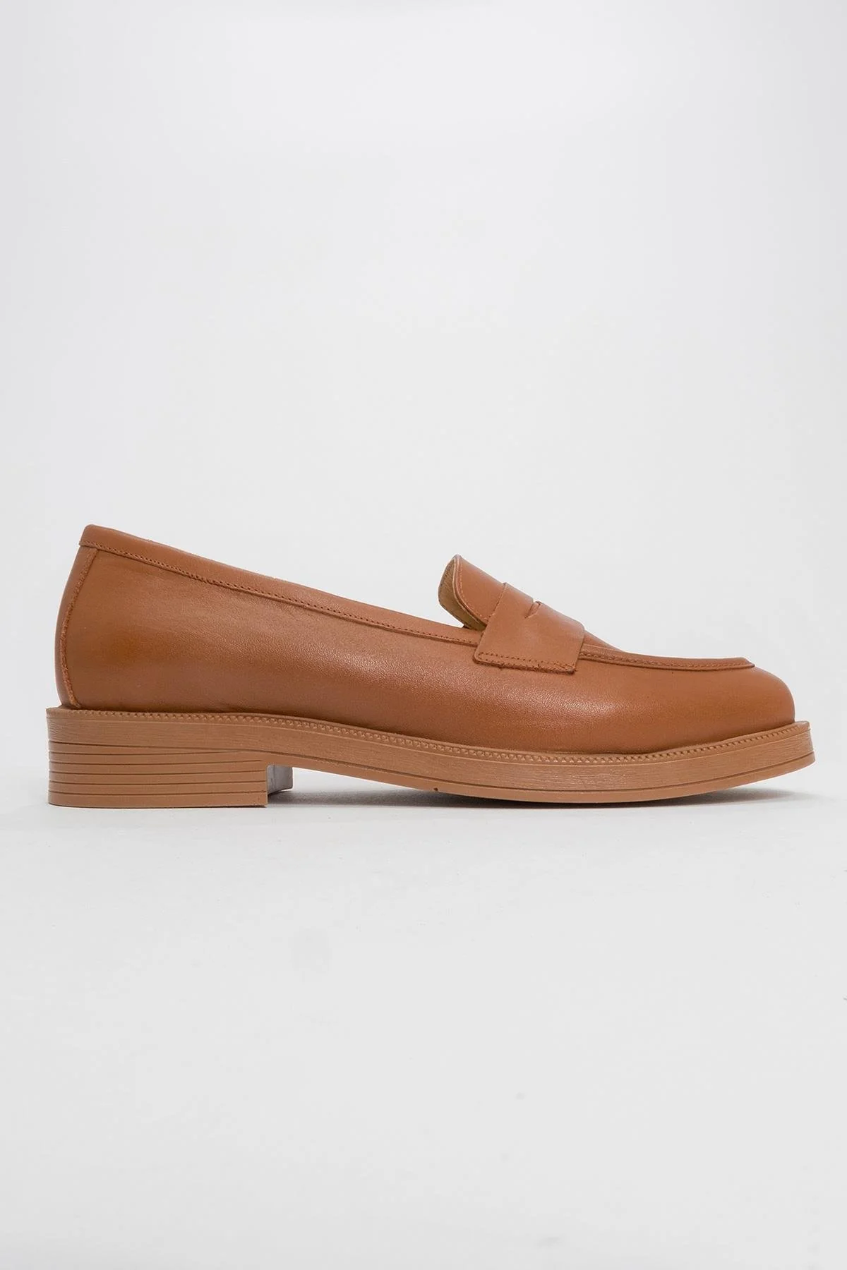 Bree - Cognac Genuine Leather Loafer (Women) - Image 4