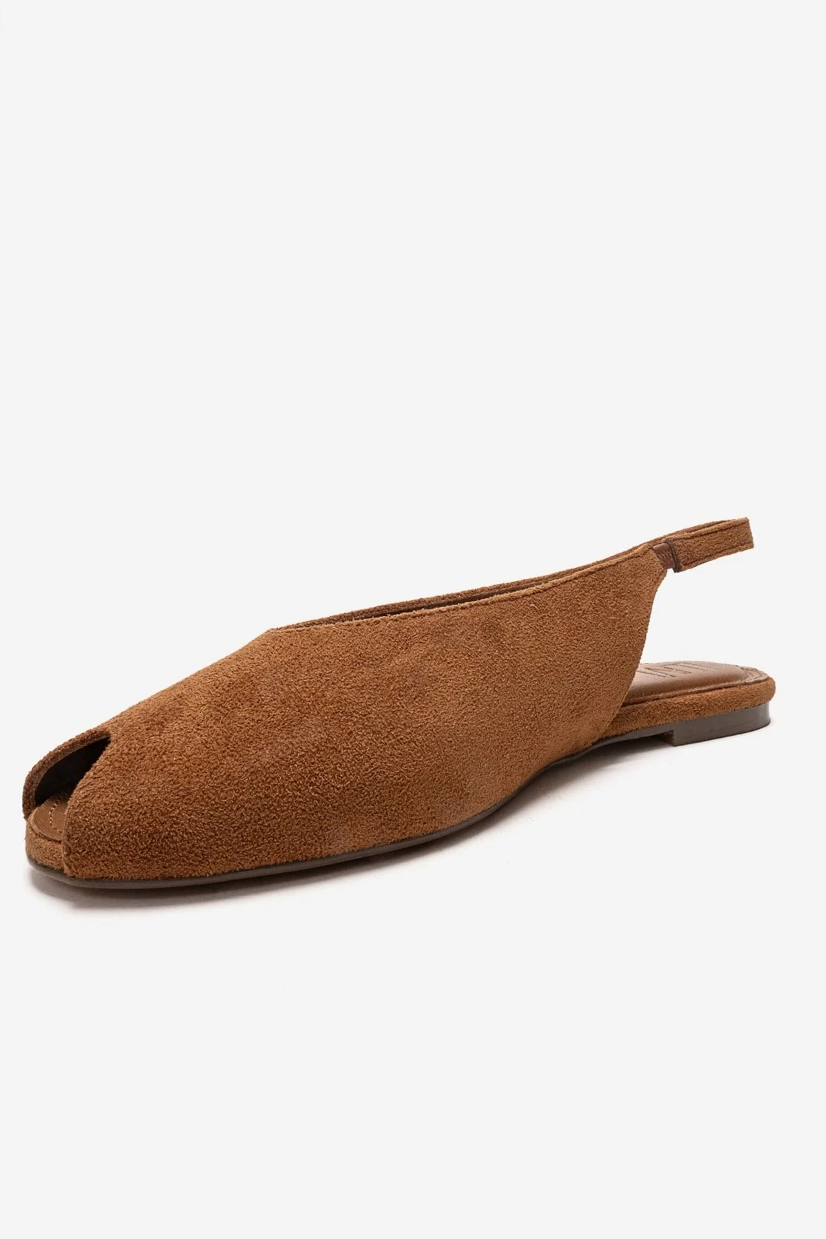SERINA - Camel Genuine Leather Sandal (Women) - Image 6