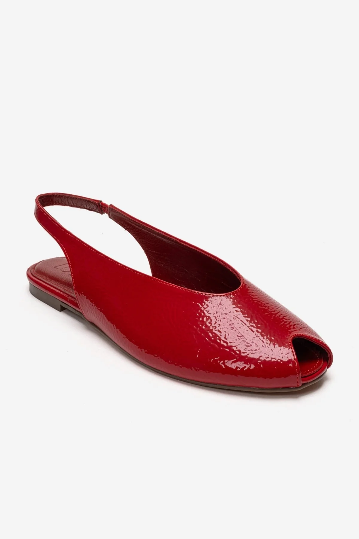 SERINA - Red Genuine Leather Sandal (Women) - Image 3