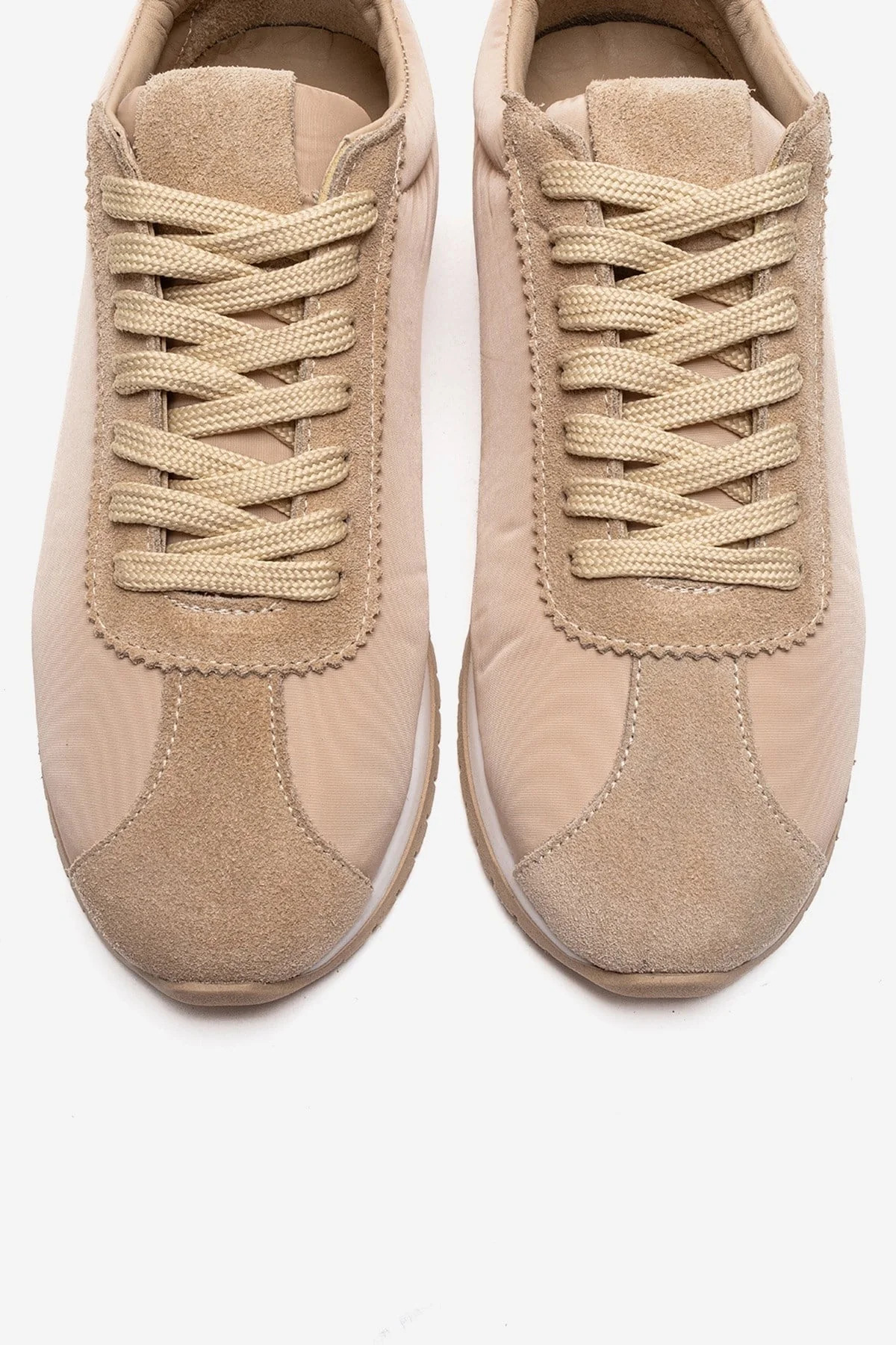 UNICA - Beige Genuine Leather Sneaker (Women) - Image 2