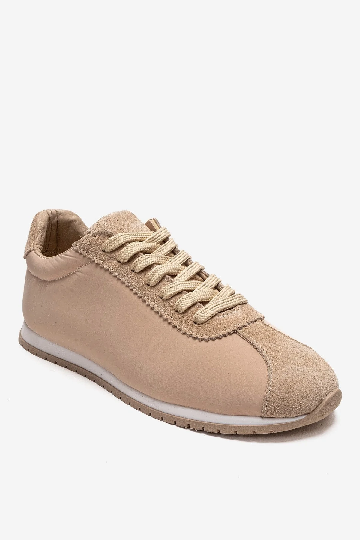 UNICA - Beige Genuine Leather Sneaker (Women) - Image 3