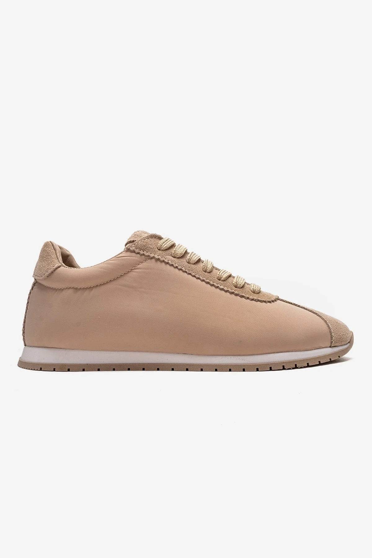 UNICA - Beige Genuine Leather Sneaker (Women) - Image 4